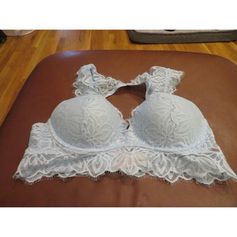 NWT Misses Blue Pink Bra, M